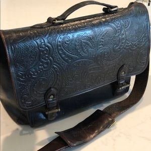 Men’s Robert Graham Paisley Messenger Bag